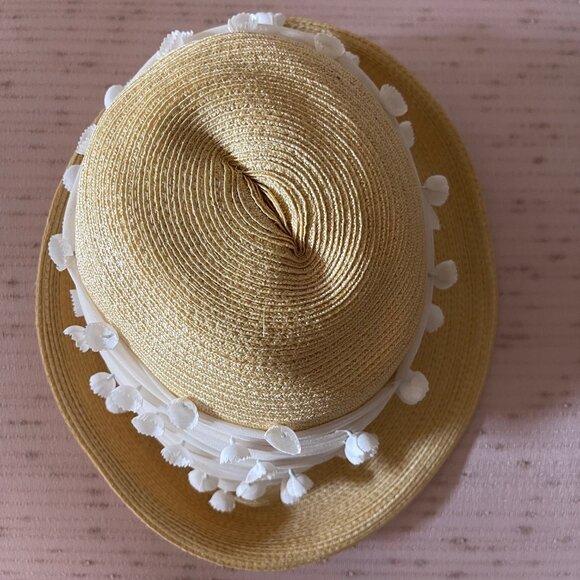 Frank Olive Hat of New York Vintage Straw Hat